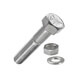 Hex Head Bolt with Nut and Washer