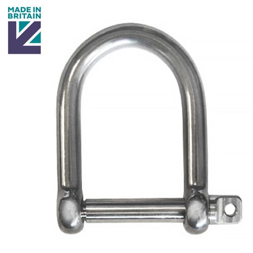 Stainless Steel Wide D Shackle