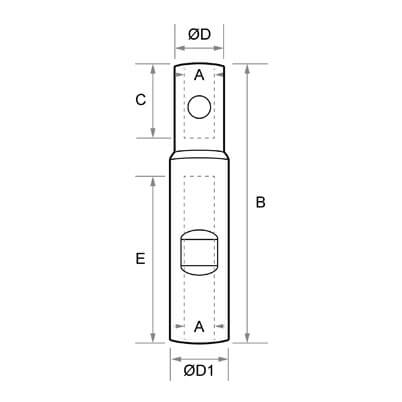 Barrel Tensioner Dimensions - Posilock Display System