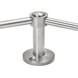 45 Degree Post Adapter with 10mm Bar Railing