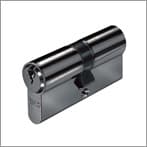 Anthracite Black Profile Double Cylinder Lock