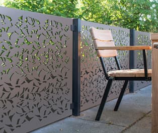 Decorative Garden Screens And Outdoor, Outdoor Decorative Wall Panels Uk