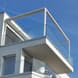 Balcony with Easy Glass Smart Balustrade