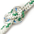 Green Braid on Braid Polyester Rope