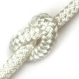white Braid on Braid Polyester Rope
