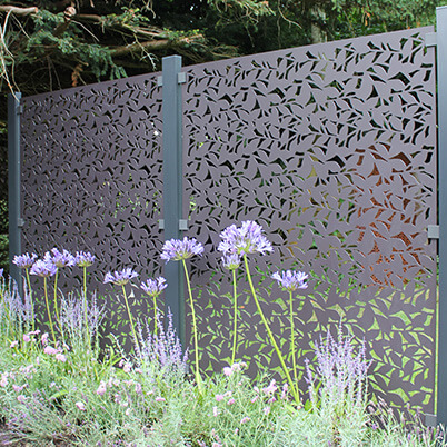 Branches Aluminium Garden Screening Fence Panels