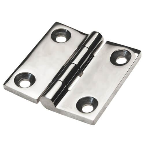 Butt Hinge Stainless Steel - 4 Hole