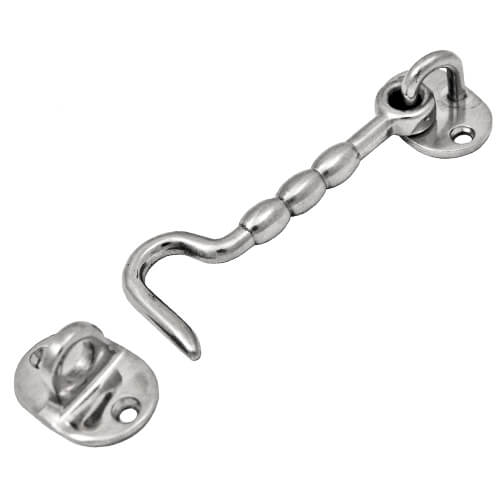 Cabin Hook with Eye - Stainless Steel