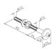 Cable Display Tensioner - Ceiling Mount - Dimensions