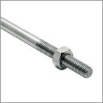 Left and Right Hand M10 Threaded Rod