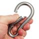 Carabiner with No Eye - Open Gate