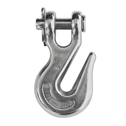 Chain Grab Hook with Pin - 316 Stainless Steel