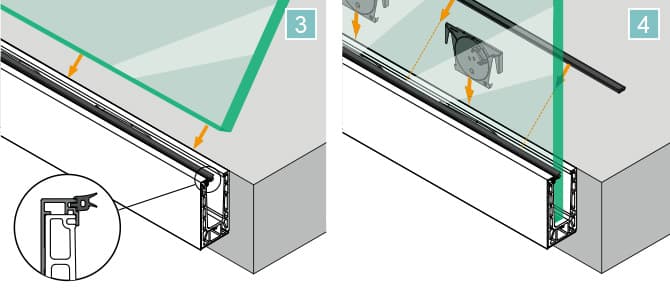 Cladding Installation - Easy Glass Smart Balustrade