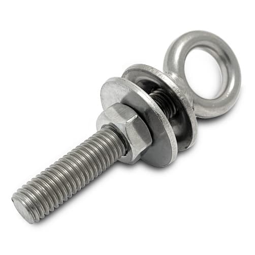 Collared Eye Bolt - A4 AISI Stainless Steel