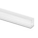 Cover Profile for LED Lighting on Glass Channel Handrail