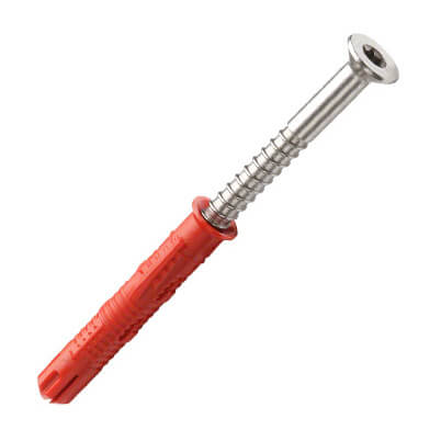 Stainless Steel Hex Head Screw and Frame Anchor