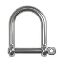 Wide D Shackle - Screw Pin
