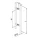 Stainless Steel Door Handle - Model 53 Dimensions
