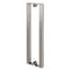 Square Profile Door Handle - Stainless Steel