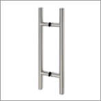 Glass Door Handles - Stainless Steel