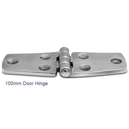 100mm Door Hinge - Stainless Steel