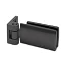 Wall to Glass Door Hinge - Long - Anthracite