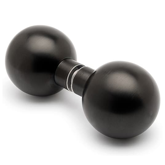 Door Knob - Round Ball - Anthracite Black