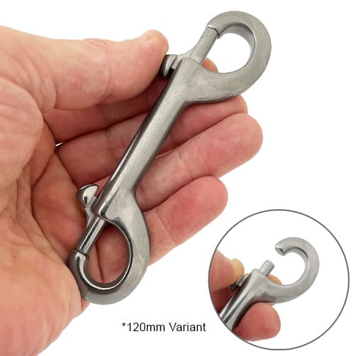 Double End Bolt Snap Hook - Opening
