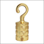 Brass End Hook - Rope Fitting