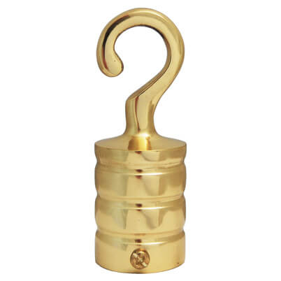 End Hook - Brass - Rope Fitting