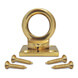 End Plate with Screws - Brass - Rope Fitting
