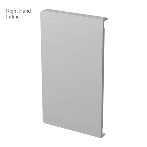 Right Hand Fascia End Plate - Easy Glass Up
