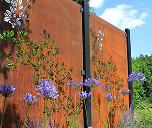 Decorative Garden Screens And Outdoor, Outdoor Decorative Wall Panels Uk