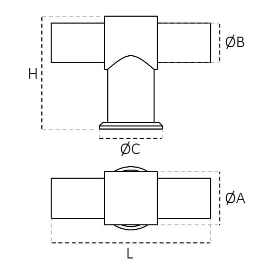 Furniture Knob - Stout - Dimensions