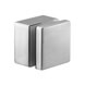 Glass Adapter Fascia Mounting - Square - Stainless Steel