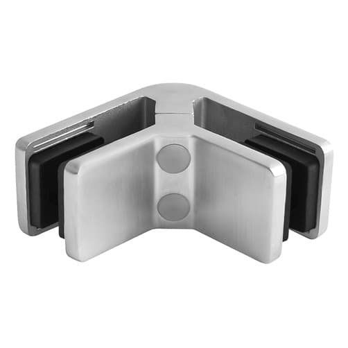Square Glass Clamp - 90 Degree - 16.76mm to 21.52mm