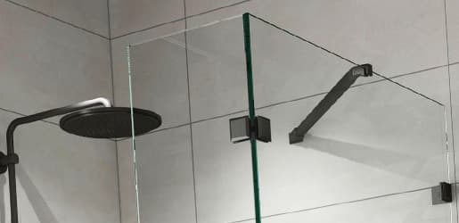 Cubicle Glass Clamps - Showers and Walls