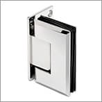 Glass Door Hinge - Adjustable - Flush Mount