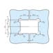 Hydraulic Glass Door Hinge - Glass Cut Out