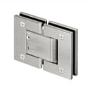 Glass to Glass Door Hinge - Hydraulic - Stainless Steel