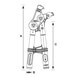 Gripple Catenary Tensioning Tool Dimensions