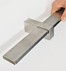 Flat Handrail Kits - Stainless Steel