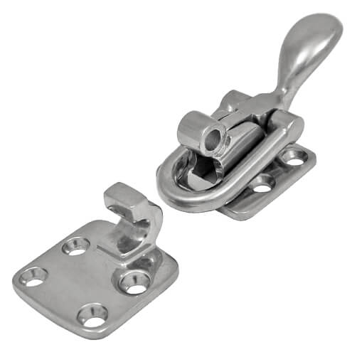 Hold Down Catch - Flat In-line Mount - Components