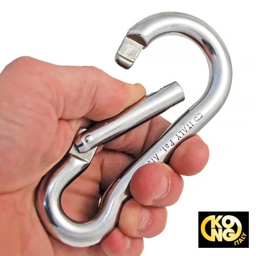 Kong Classic Carbine Hook with Straight Gate