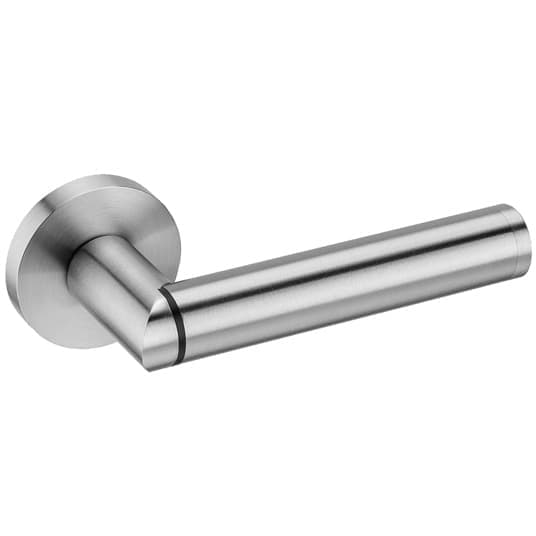 Lever Door Handle - Stainless Steel Grip