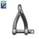 Stainless Steel Long Twist Shackle with Shake Proof Pin