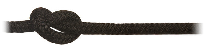 Black Matt Polyester Rope