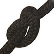 Black Matt Polyester Rope