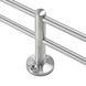 Double Mid Post Bracket With 10mm Bar Railing