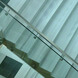 Glass Mount Balustrade Handrail Bracket With Curved Stem